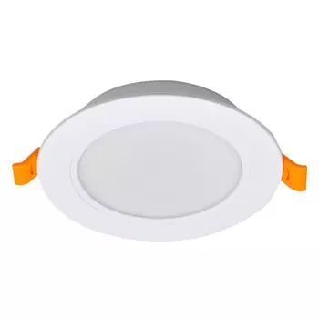 Светильник светодиодный JazzWay, PLED DL7 WH Downlight 12Вт, 4000К, 145х26 мм, IP54 ДВО, встраиваемый