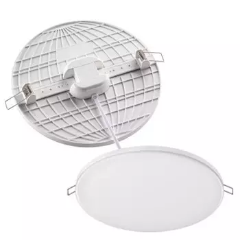 Светильник светодиодный MOON, 18 Вт, 3000К, LED, цвет белый, d=75-150мм