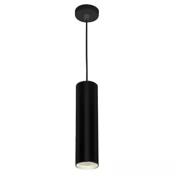 Светильник светодиодный на подвесе Feron HL530, IP40, LED, 15 Вт, 80х80х200 мм, цвет чёрный