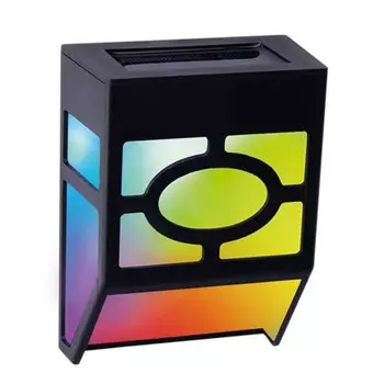 Светильник светодиодный на солнечной батарее ФАZА, SLR-W06-RGB настенный