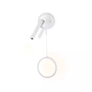 Светильник светодиодный настенный Ambrella light, LineTech, FL51651, LED, 10 Вт, 750Lum, 4200К, цвет белый, хром
