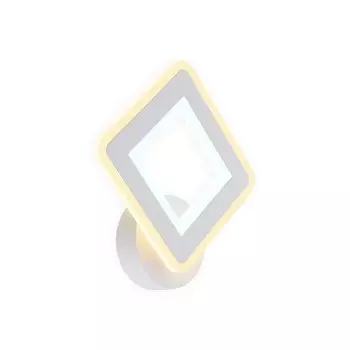 Светильник светодиодный настенный Ambrella light, Original, FA871, LED, 9 Вт, 675Lum, 3000-6400К, цвет белый