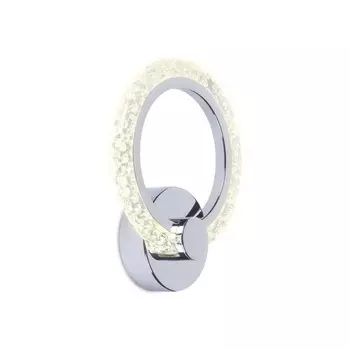 Светильник светодиодный настенный Ambrella light, Original, FA415, LED, 12 Вт, 900Lum, 3000-6400К, цвет хром
