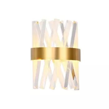 Светильник светодиодный настенный с хрусталём Ambrella light, Traditional, TR5324, LED, 24 Вт, 1800Lum, 3000-6400К, цвет золото
