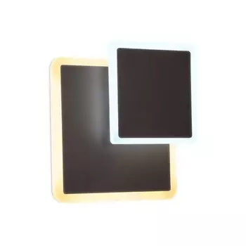 Светильник светодиодный настенный с выключателем Ambrella light, Wall, FW108, LED, 13 Вт, 1440Lum, 3000, 6400К, цвет кофе