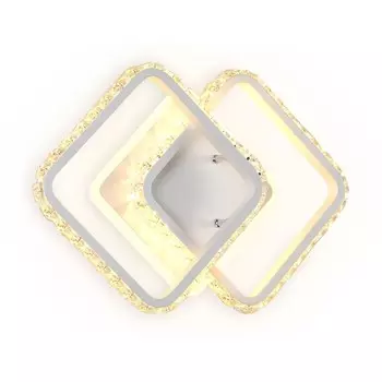 Светильник светодиодный настенный с выключателем Ambrella light, Ice, FA275, LED, 26 Вт, 1950Lum, 3000, 6400К, цвет белый песок, матовый