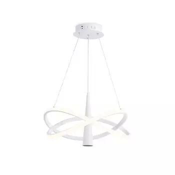 Светильник светодиодный подвесной Ambrella Comfort Linetech FL5367 с пультом ДУ, 47Вт, Led, цвет белый