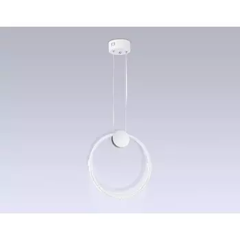 Светильник светодиодный подвесной Ambrella light, Line, FL10592, LED, 11 Вт, 825Lum, 4200К, цвет белый, хром