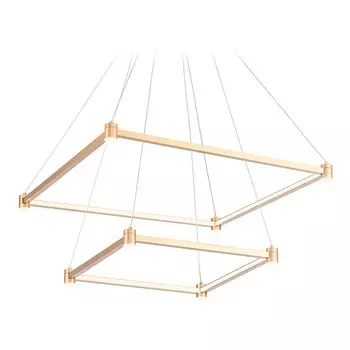 Светильник светодиодный подвесной Ambrella light, LineTech, FL5599, LED, 60 Вт, 4800Lum, 3000-6400К, цвет золото