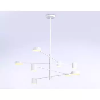 Светильник светодиодный подвесной Ambrella light, LineTech, FL51688, 8хLED, 48 Вт, 3600Lum, 3000-6400К, цвет белый