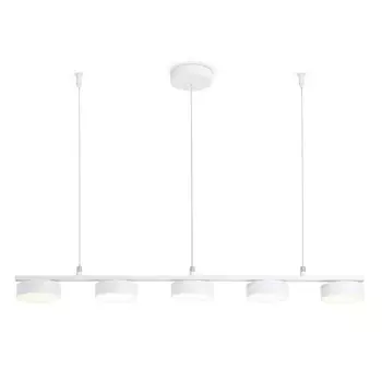 Светильник светодиодный подвесной Ambrella light, LineTech, FL51733, 5хLED, 25 Вт, 1875Lum, 3000-6400К, цвет белый