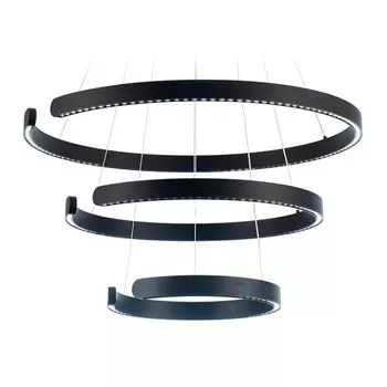 Светильник светодиодный подвесной Ambrella light, LineTech, FL5888, LED, 90 Вт, 7200Lum, 3000-6400К, цвет чёрный