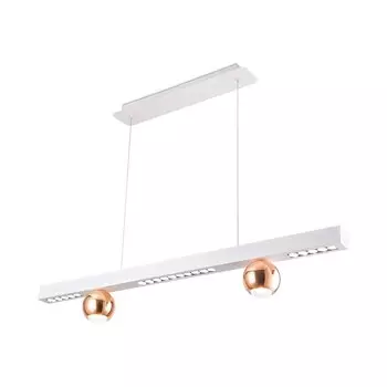Светильник светодиодный подвесной Ambrella light, LineTech, FL5955, LED, 18 Вт, 1350Lum, 4200К, цвет белый, золото