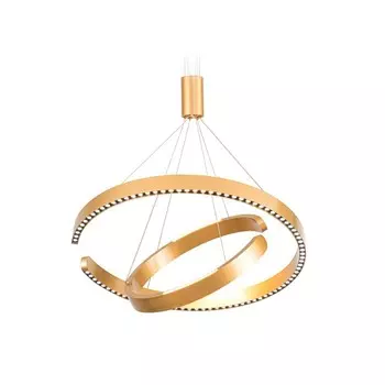Светильник светодиодный подвесной Ambrella light, LineTech, FL5885, LED, 45 Вт, 3600Lum, 3000-6400К, цвет золото