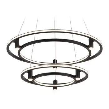 Светильник светодиодный подвесной Ambrella light, LineTech, FL5544, LED, 90 Вт, 7200Lum, 3000-6400К, цвет чёрный