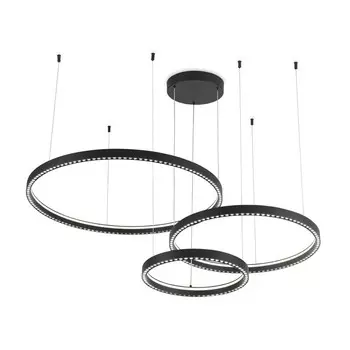Светильник светодиодный подвесной Ambrella light, LineTech, FL5882, LED, 90 Вт, 7200Lum, 3000-6400К, цвет чёрный