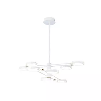 Светильник светодиодный подвесной Ambrella light, LineTech, FL51642, 8хLED, 67 Вт, 5025Lum, 3000-6400К, цвет белый, золото