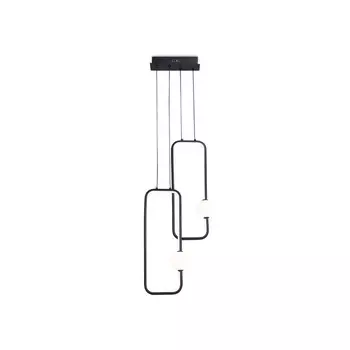 Светильник светодиодный подвесной Ambrella light, LineTech, FL66366, LED, 38 Вт, 2850Lum, 4200К, цвет чёрный, белый матовый