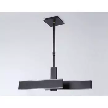 Светильник светодиодный подвесной Ambrella light, Original, FA6667, LED, 42 Вт, 3150Lum, 3000-6400К, цвет чёрный