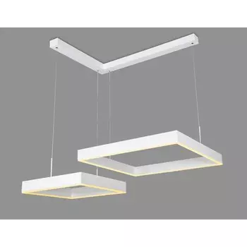 Светильник светодиодный подвесной с пультом управления Ambrella light, Original, FA6640, LED, 108 Вт, 8100Lum, 3000-6400К, цвет белый, белый матовый