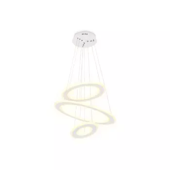 Светильник светодиодный подвесной с пультом Ambrella light, Original, FA432, 3хLED, 160 Вт, 12000Lum, 3000-6400К, цвет белый