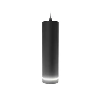Светильник светодиодный подвесной в стиле техно Ambrella light, Techno, TN290, LED, 9 Вт, 675Lum, 4200К, цвет чёрный песок
