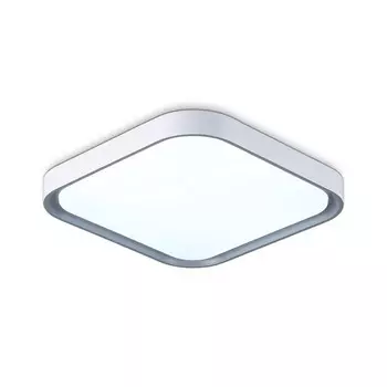 Светильник светодиодный потолочный Ambrella light, Air, FZ1250, LED, 18 Вт, 1350Lum, 5000К, цвет белый, серый