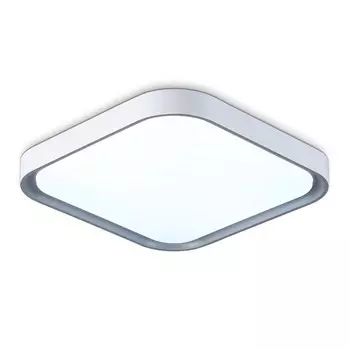 Светильник светодиодный потолочный Ambrella light, Air, FZ1256, LED, 27 Вт, 2025Lum, 5000К, цвет белый, серый