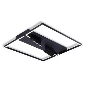Светильник светодиодный потолочный Ambrella light, LineTech, FL51468, LED, 124 Вт, 9300Lum, 3000-6400К, цвет чёрный