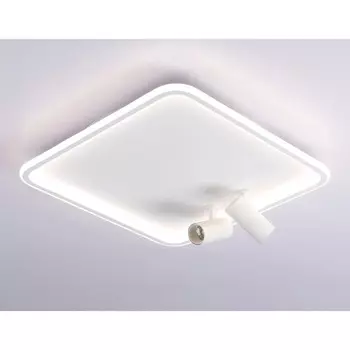 Светильник светодиодный потолочный с пультом управления Ambrella light, LineTech, FL5114, LED, 97 Вт, 7275Lum, 3000-6400К, цвет белый