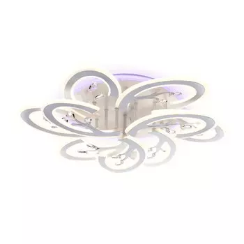 Светильник светодиодный потолочный с пультом Ambrella light, Original, FA513, 9хLED, 216 Вт, 16200Lum, 3000-6400К, цвет белый, матовый