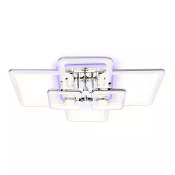 Светильник светодиодный потолочный с пультом Ambrella light, Original, FA5307, 6хLED, 176 Вт, 13200Lum, 3000-6400К, цвет хром