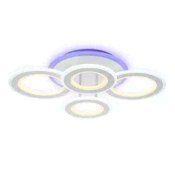 Светильник светодиодный потолочный с пультом Ambrella light, Original, FA8801, LED, 98 Вт, 7350Lum, 3000-6400К, цвет белый
