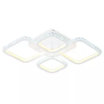 Светильник светодиодный потолочный с пультом Ambrella light, Original, FA9541, 4хLED, 108 Вт, 8100Lum, 3000, 6400К, цвет белый