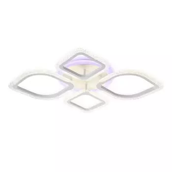 Светильник светодиодный потолочный с пультом Ambrella light, Original, FA5147, LED, 62 Вт, 5775Lum, 3000-6400К, цвет белый
