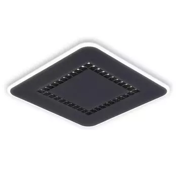 Светильник светодиодный потолочный с пультом Ambrella light, LineTech, FL51419, LED, 68 Вт, 5100Lum, 3000-6400К, цвет чёрный