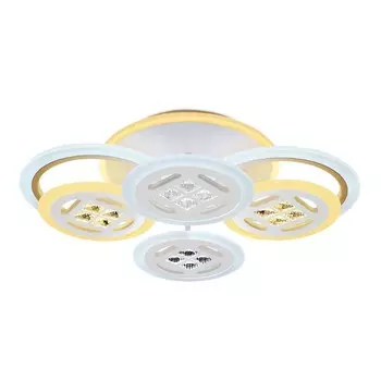 Светильник светодиодный потолочный с пультом Ambrella light, Ice, FA2951, 6хLED, 125 Вт, 10625Lum, 3000-6400К, цвет белый
