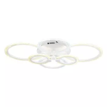 Светильник светодиодный потолочный с пультом Ambrella light, Original, FA4065, 6хLED, 65 Вт, 5525Lum, 3000-6400К, цвет белый