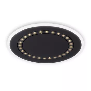 Светильник светодиодный потолочный с пультом Ambrella light, LineTech, FL51407, LED, 56 Вт, 4200Lum, 3000-6400К, цвет чёрный