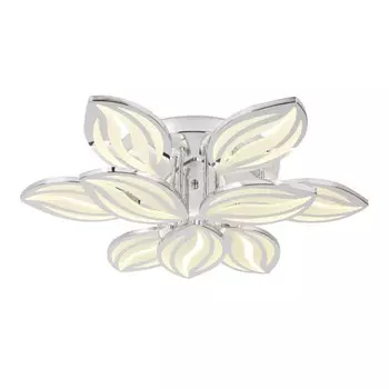 Светильник светодиодный потолочный с пультом Ambrella light, Original, FA467, 9хLED, 135 Вт, 10125Lum, 3000-6400К, цвет хром