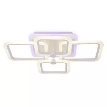 Светильник светодиодный потолочный с пультом Ambrella light, Original, FA533, 4хLED, 105 Вт, 7875Lum, 3000-6400К, цвет белый