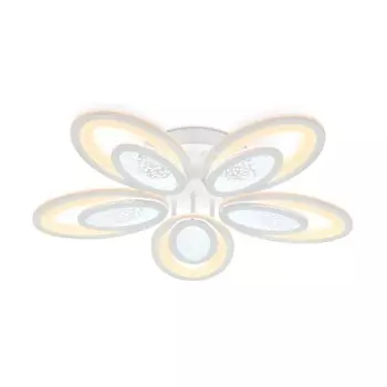 Светильник светодиодный потолочный с пультом Ambrella light, Original, FA423, 5хLED, 157 Вт, 10990Lum, 3000-6400К, цвет белый