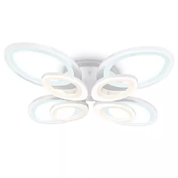 Светильник светодиодный потолочный с пультом Ambrella light, Original, FA4493, 8хLED, 134 Вт, 10050Lum, 3000-6400К, цвет белый