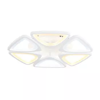 Светильник светодиодный потолочный с пультом Ambrella light, Original, FA4494, 6хLED, 84 Вт, 7140Lum, 3000-6400К, цвет белый
