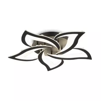 Светильник светодиодный потолочный с пультом Ambrella light, Original, FA4472, 5хLED, 56 Вт, 4480Lum, 3000-6400К, цвет чёрный