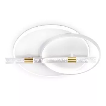 Светильник светодиодный потолочный с пультом Ambrella light, LineTech, FL5007, LED, 72 Вт, 5400Lum, 3000-6400К, цвет белый, золото, прозрачный