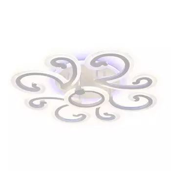 Светильник светодиодный потолочный с пультом Ambrella light, Original, FA5143, 9хLED, 112 Вт, 8400Lum, 3000-6400К, цвет белый