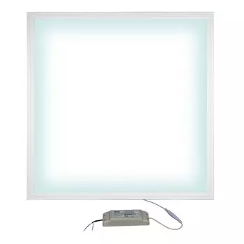 Светильник светодиодный потолочный Uniel, 36 Вт, IP40, LED, 4000К, 3000 Лм, 8х595х595 мм, цвет белый