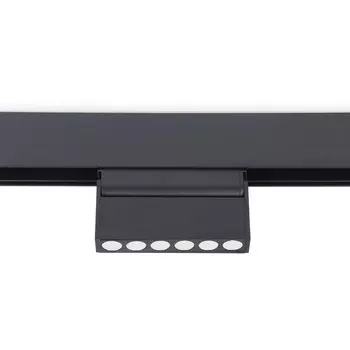 Светильник светодиодный поворотный для шинопровода Magnetic Ambrella Track System GL4040, 6Вт, Led, цвет чёрный