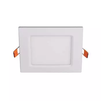 Светильник светодиодный PPL-S WH 6Вт 6500К IP40 120мм ДВО встраив. ультратонкий квадрат JazzWay 5008243A